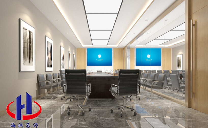 廣東長(zhǎng)華科技4300平廠房裝修